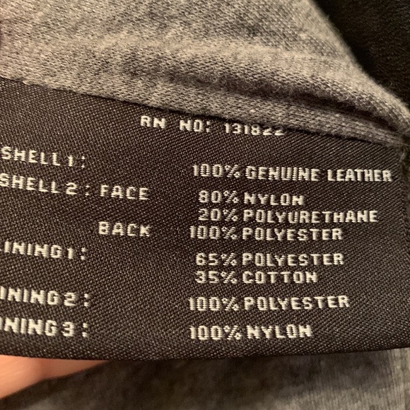 SAM. Leather jacket used couple of times looks like new size L beautiful leather - Picture 9 of 16